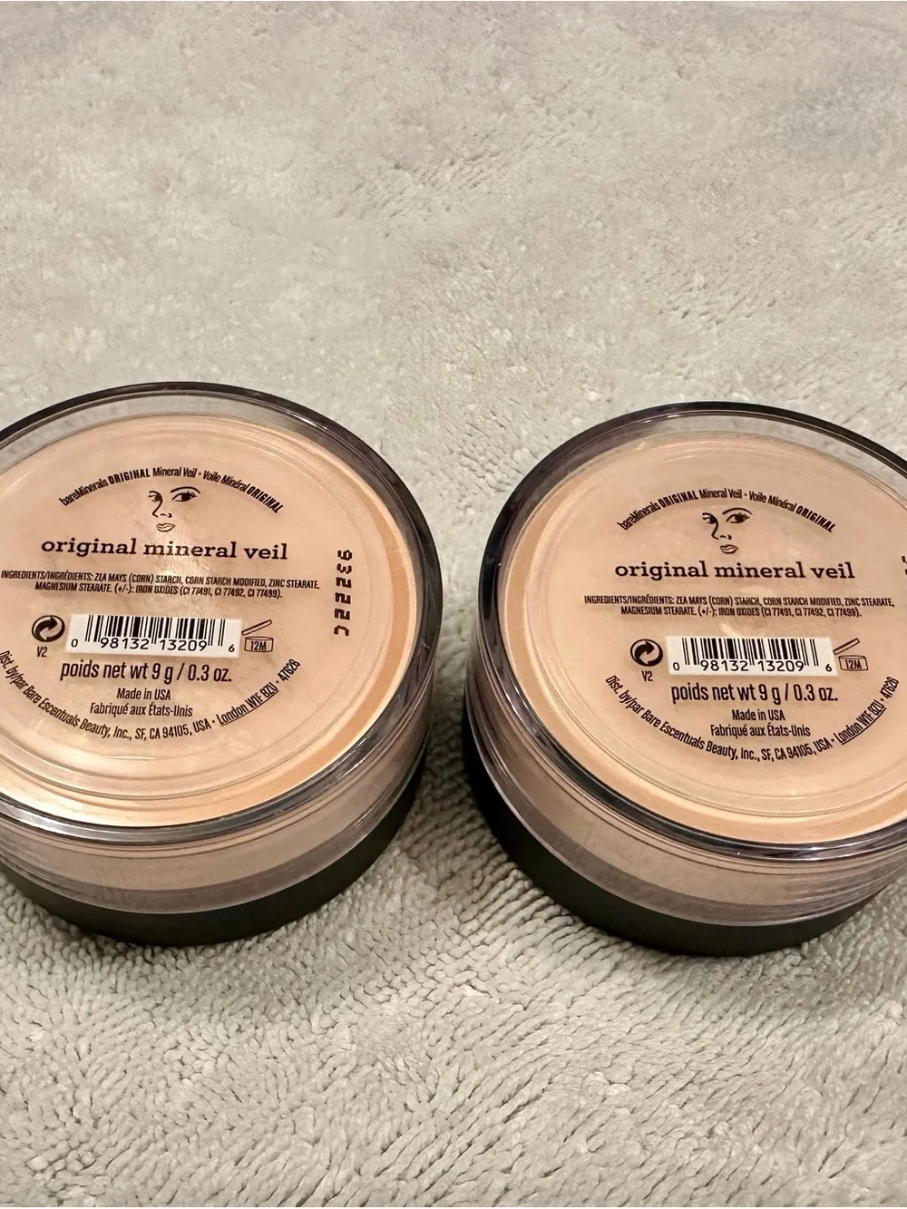 bareMinerals Mineral Veil Setting Powder Duo - Black Lids